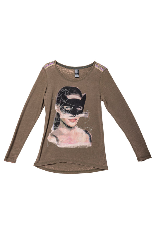 Custo Barcelona Model Catwoman - Camiseta